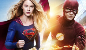 Supergirl The Flash Crossover TV Show Poster