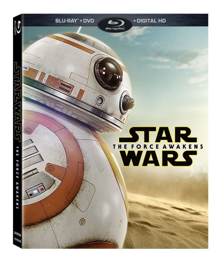 Walmart Star Wars The Force Awakens Blu-ray Cover