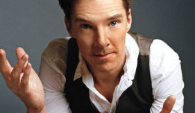 Benedict Cumberbatch White Shirt Vest