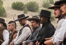 Denzel Washington Chris Pratt Ethan Hawke Vincent D'Onofrio Byung-Hun Lee Manuel Garcia-Rulfo Martin Sensmeier The Magnificent Seven