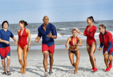 Dwayne Johnson Zac Efron Alexandra Daddario Kelly Rohrbach Ilfenesh Hadera Jon Bass Baywatch
