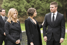 Emily Bett Rickards Willa Holland Stephen Amell Arrow Canary Cry