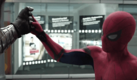 Sebastian Stan Tom Holland Captain America: Civil War