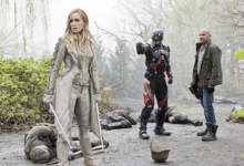 Caity Lotz Brandon Routh Dominic Purcell Legends of Tomorrow Legendary