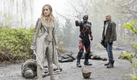 Caity Lotz Brandon Routh Dominic Purcell Legends of Tomorrow Legendary