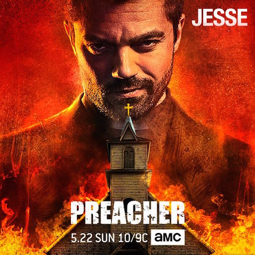 Dominic Cooper Jesse Custer Preacher Poster
