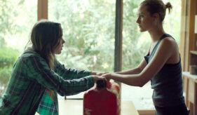 Ellen Page Evan Rachel Wood Gas Container Into the Forest
