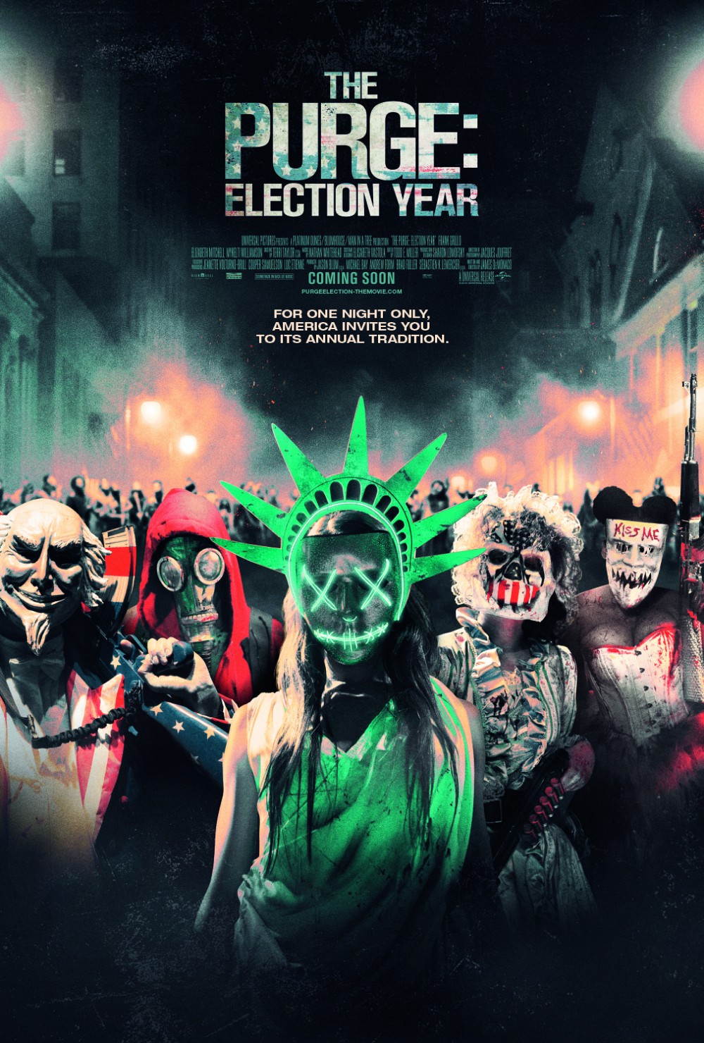  The Purge: Election Year U.K. movie poster