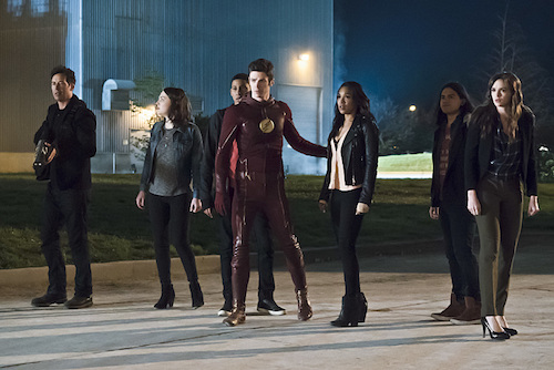 Tom Cavanagh Violett Beane Keiynan Lonsdale Grant Gustin Candice Patton Carlos Valdes Danielle Panabaker The Race of His Life The Flash