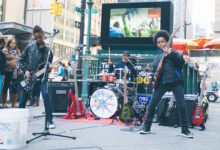 Malcolm Brickhouse Jarad Dawkins Alec Atkins Unlocking the Truth Playing Subway Entrance