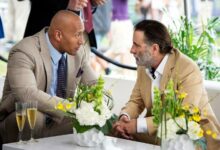 Dwayne Johnson Andy Garcia Ballers Enter the Temple