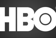 HBO White Black Logo