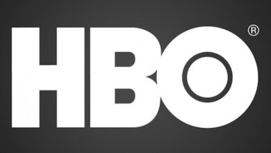 HBO White Black Logo