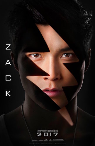 Ludi Lin Zack Power Rangers Poster