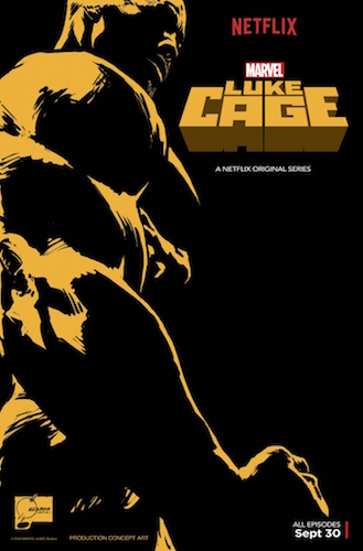 Luke Cage Concept Art Poster