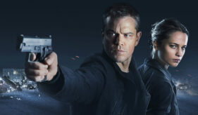 Matt Damon Alicia Vikander jason Bourne Movie Poster
