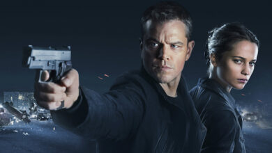 Matt Damon Alicia Vikander jason Bourne Movie Poster