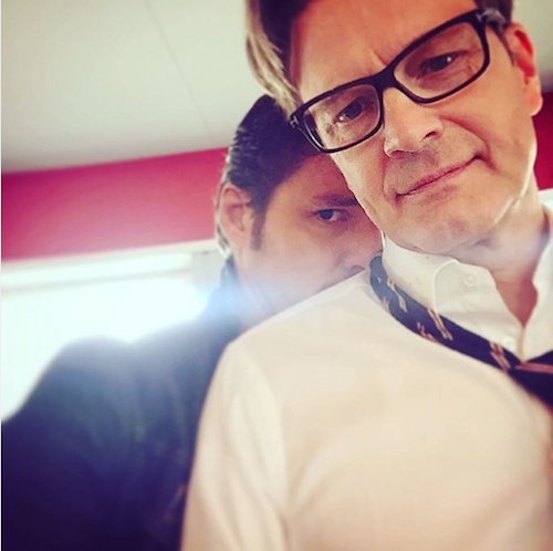 Pedro Pascal Colin Firth Kingsman: The Golden Circle Instagram