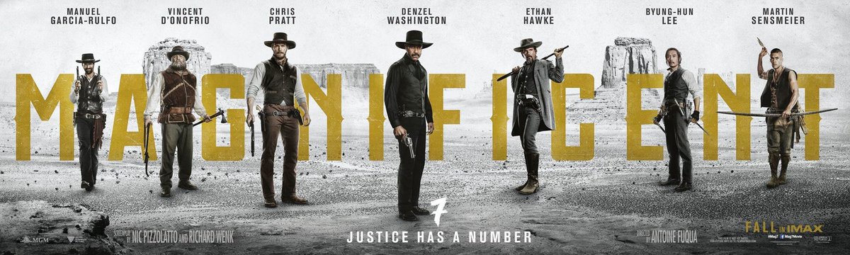 The Magnificent Seven Movie Banner