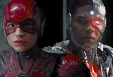 Ezra Miller The Flash Ray Fisher Cyborg