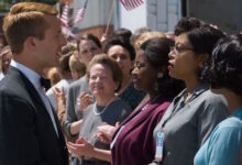 Glen Powell Taraji P. Henson Octavia Spencer Hidden Figures
