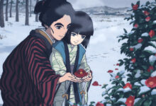 Mother Daughter Flowers Winter Miss Hokusai