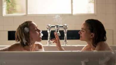 Natalie Portman Lily-Rose Depp Smoking Bathtub Planetarium
