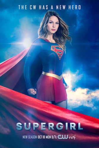 Melissa Benoist Supergirl Season Two Poster