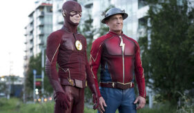 Grant Gustin John Wesley Shipp The Paradox The Flash