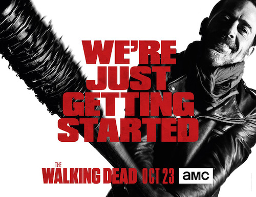 Jeffrey Dean Morgan The Walking Dead Season Seven Poster