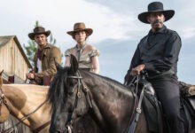 Luke Grimes Haley Bennett Denzel Washington The Magnificent Seven
