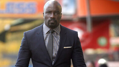 Mike Colter Suit Tie Luke Cage