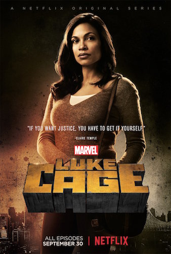 Rosario Dawson Luke Cage Poster