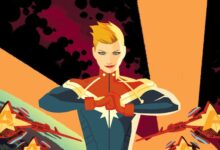 Captain Marvel Comic Book