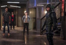 Echo Kellum Rick Gonzalez Madison McLaughlin Stephen Amell The Recruits Arrow
