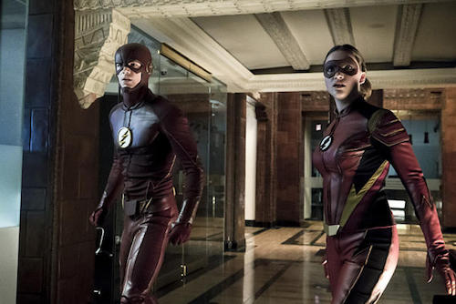 Grant Gustin Violett Beane The New Rogues The Flash