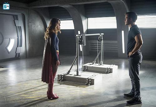 Melissa Benoist Chris Wood Survivors Supergirl