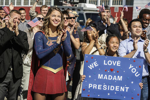 Melissa Benoist Welcome To Earth Supergirl