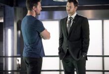 Stephen Amell Wil Traval Human Target Arrow