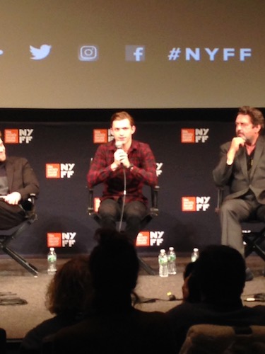 Tom Holland The Lost City of Z Panel NYFF 2016