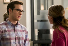 Chris Woods Melissa Benoist Crossfire Supergirl