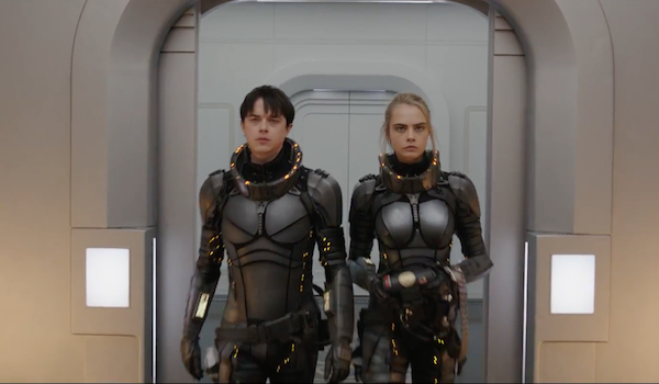 Dane DeHaan Cara Delevingne Valerian and the City of a Thousand Planets Trailer