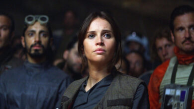 Felicity Jones Riz Ahmed Rogue One: A Star Wars