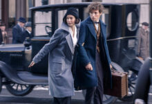 Katherine Waterston Eddie Redmayne Fantastic Beasts and Where to Find Them