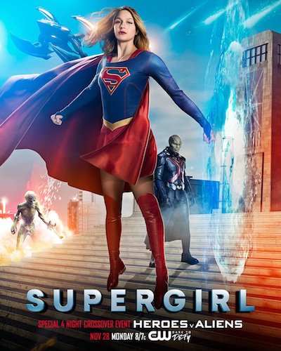 Supergirl Medusa Crossover Poster