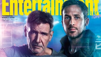 Harrison Ford Ryan Gosling EW Cover Blade Runner 2049
