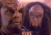 Michael Dorn Robert O Reilly Star Trek Deep Space Nine