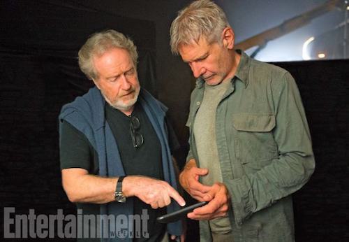 Ridley Scott Harrison Ford Blade Runner 2049