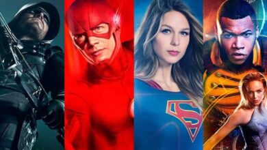 Arrow The Flash Supergirl Legends of Tomorrow TV Show Posters