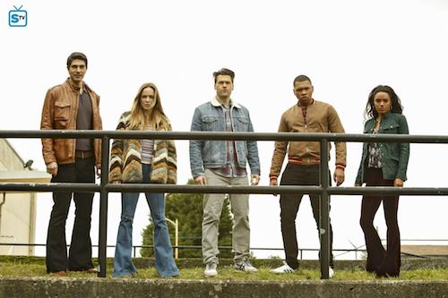 Brandon Routh Caity Lotz Nick Zano Franz Drameh Maisie Richardson Sellers Raiders of the Lost Art Legends of Tomorrow